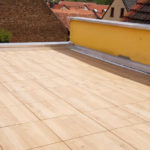 Dachterrasse mit Keramikplatten